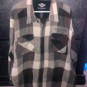 Men’s long sleeve HD flannel shirt
